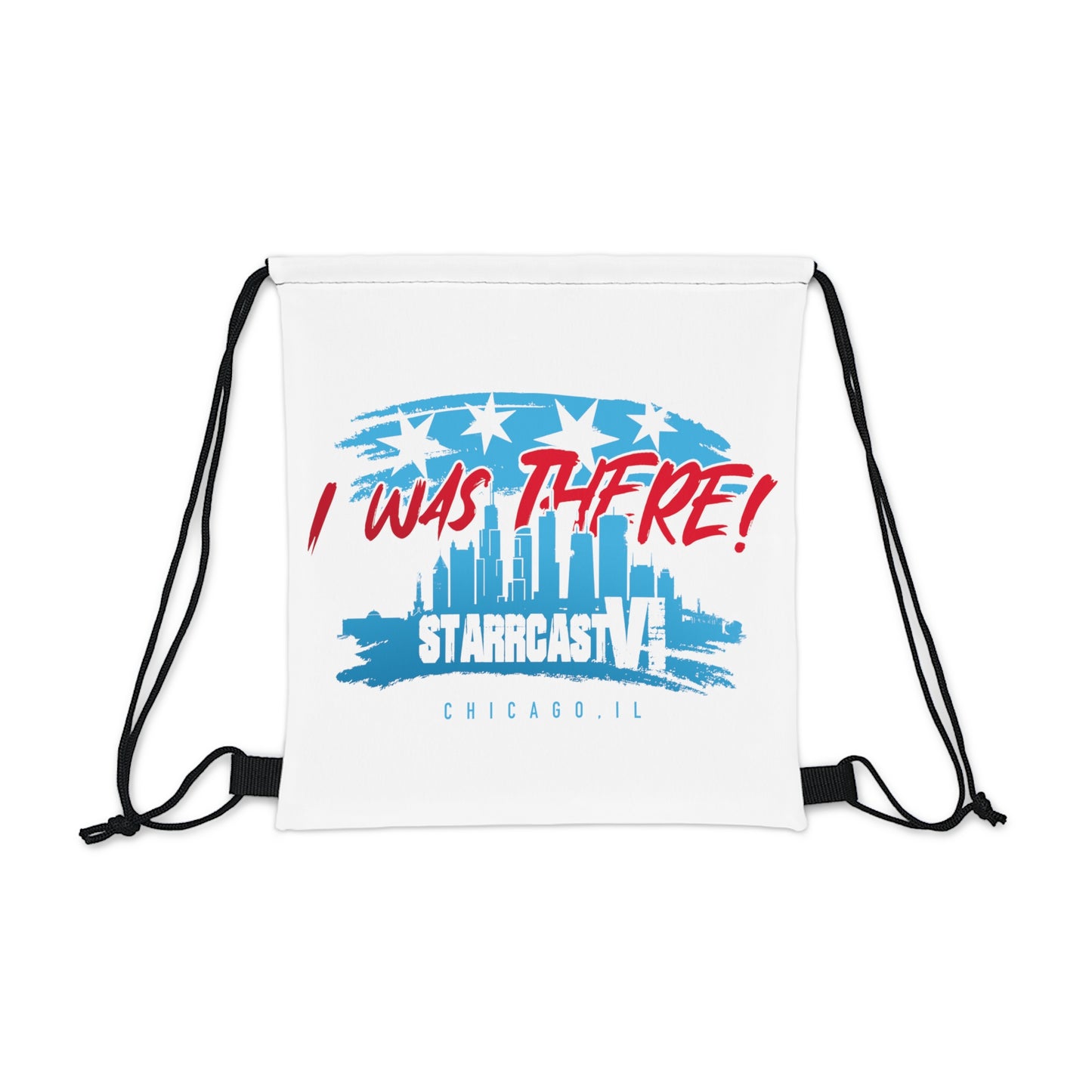 SCVI "I Was There" CHI White - Outdoor Drawstring Bag