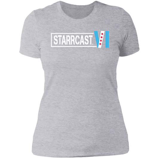 Starrcast VI CHI Logo- Ladies' Boyfriend T-Shirt