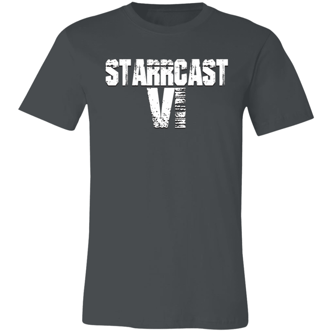 Starrcast 6 Logo- Unisex Jersey Short-Sleeve T-Shirt
